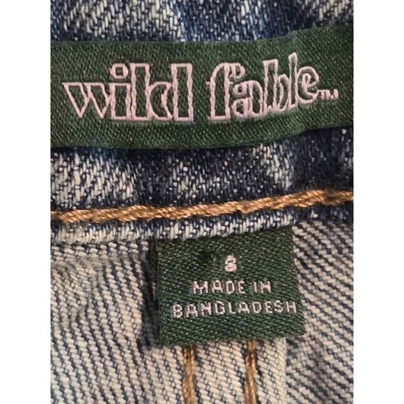 Wild Fable Low Rise Bootcut Jeans NWT Women’s 8 Blue Stretch Denim Comfort Fit - Picture 7 of 8